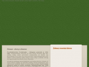 Jednorodzinne drewniane domy z kominkiem