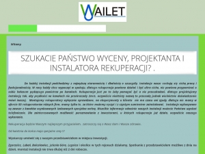 Nowoczesne systemy wentylacji powietrza